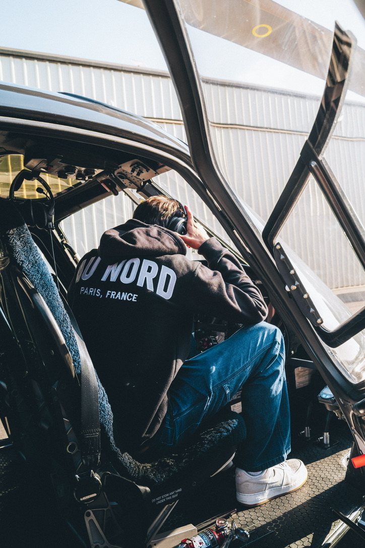 au nord hoodie — heli cockpit